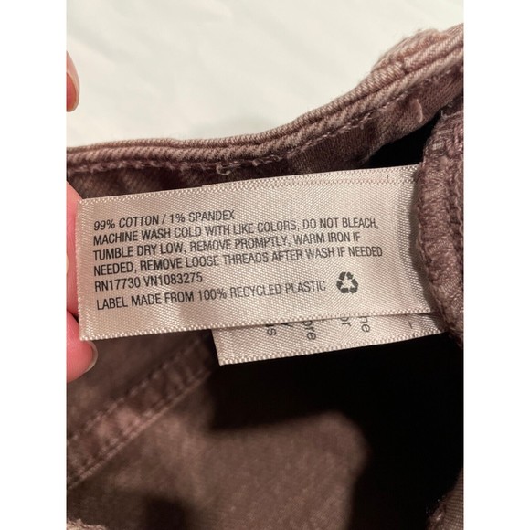 Universal Thread Vintage Midi Cut-Off Denim Jean Shorts Womens 2/26 Raw Hem - Picture 10 of 14